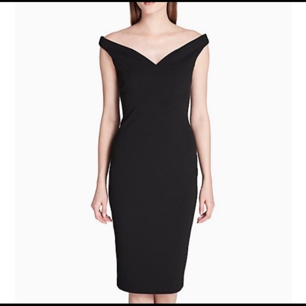 Calvin Klein off the shoulder dress